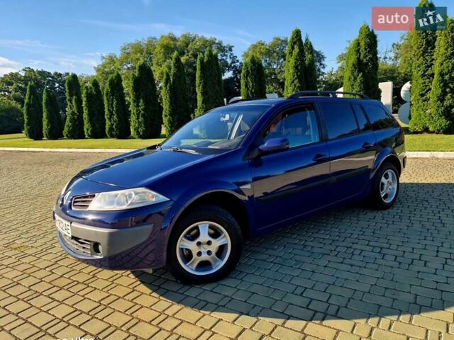 Синий Рено Меган, объемом двигателя 1.46 л и пробегом 272 тыс. км за 4750 $, фото 3 на Automoto.ua