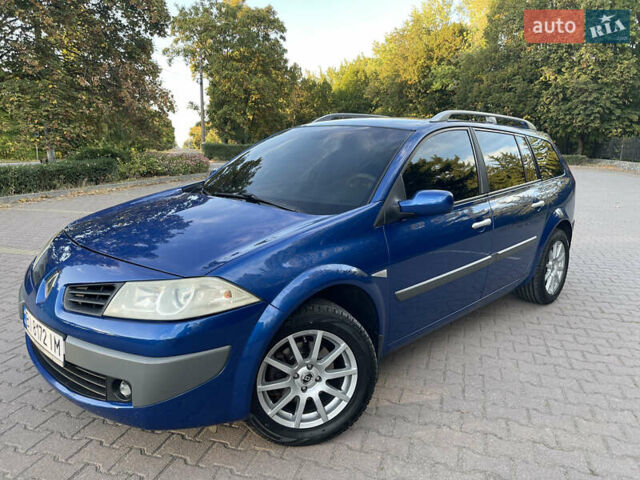 Синий Рено Меган, объемом двигателя 1.5 л и пробегом 240 тыс. км за 6350 $, фото 23 на Automoto.ua
