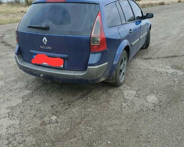 Синий Рено Меган, объемом двигателя 1.46 л и пробегом 409 тыс. км за 4100 $, фото 10 на Automoto.ua