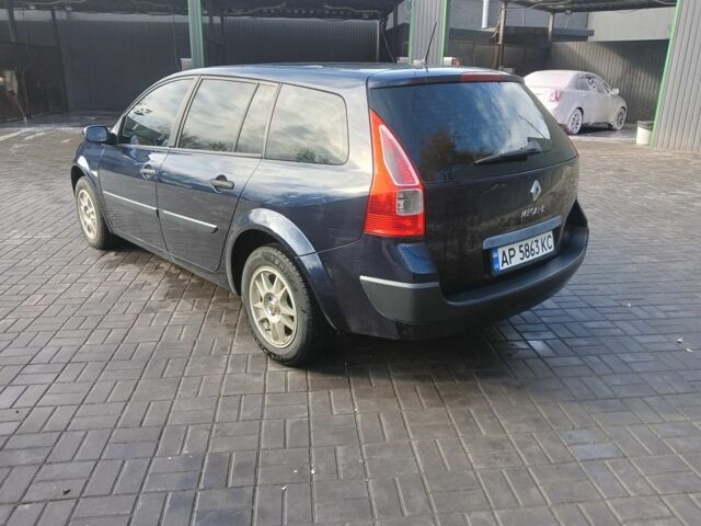 Синий Рено Меган, объемом двигателя 1.5 л и пробегом 300 тыс. км за 5000 $, фото 4 на Automoto.ua