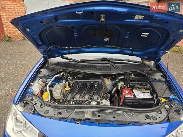 Синий Рено Меган, объемом двигателя 1.6 л и пробегом 350 тыс. км за 5000 $, фото 10 на Automoto.ua