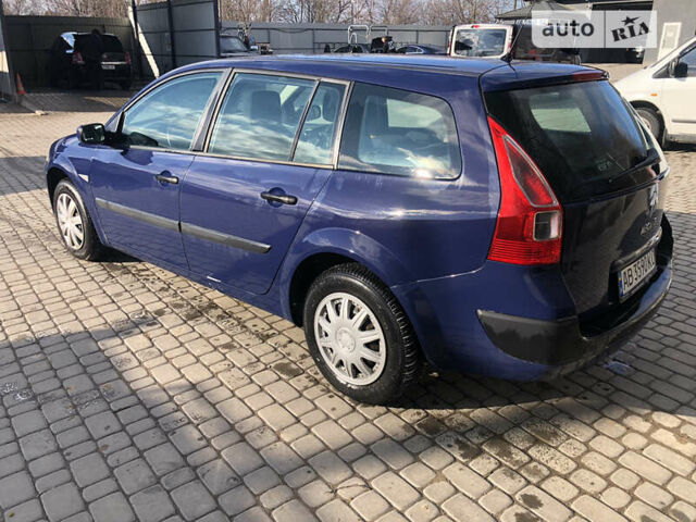 Синий Рено Меган, объемом двигателя 1.5 л и пробегом 275 тыс. км за 4400 $, фото 4 на Automoto.ua