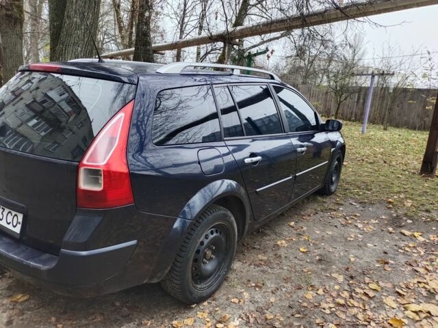 Синий Рено Меган, объемом двигателя 1.5 л и пробегом 390 тыс. км за 4800 $, фото 5 на Automoto.ua