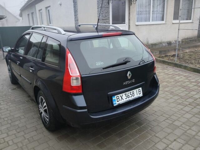 Синий Рено Меган, объемом двигателя 1.5 л и пробегом 213 тыс. км за 6200 $, фото 2 на Automoto.ua