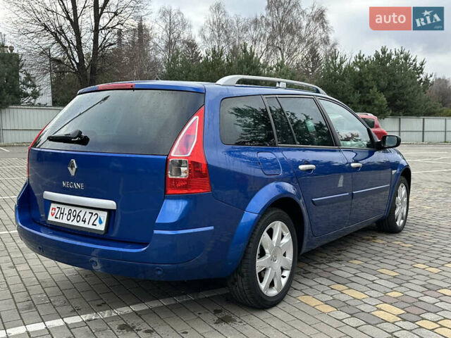 Синій Рено Меган, об'ємом двигуна 2 л та пробігом 174 тис. км за 5690 $, фото 6 на Automoto.ua