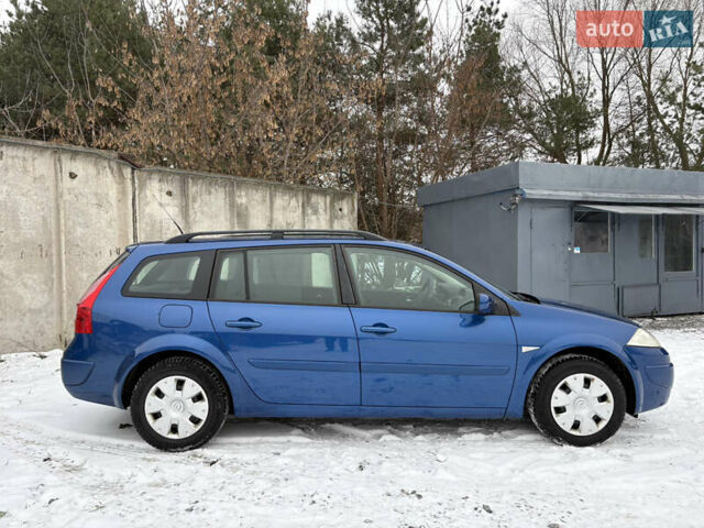 Синий Рено Меган, объемом двигателя 1.6 л и пробегом 215 тыс. км за 5500 $, фото 8 на Automoto.ua