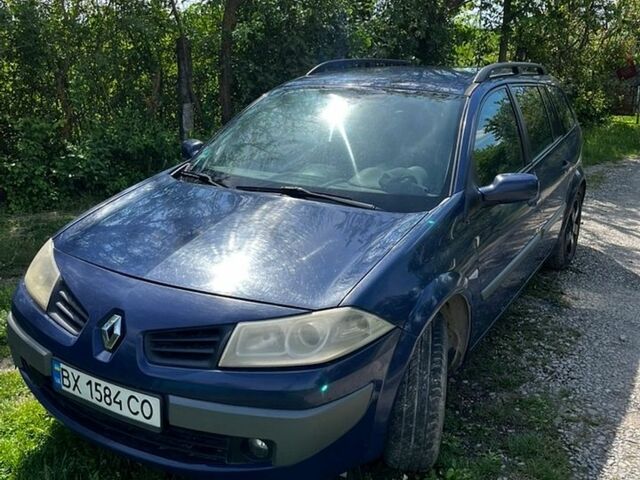 Синий Рено Меган, объемом двигателя 1.6 л и пробегом 290 тыс. км за 4000 $, фото 22 на Automoto.ua
