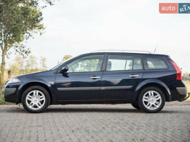 Синий Рено Меган, объемом двигателя 1.6 л и пробегом 150 тыс. км за 6200 $, фото 1 на Automoto.ua