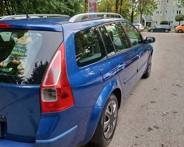 Синий Рено Меган, объемом двигателя 1.6 л и пробегом 228 тыс. км за 5500 $, фото 10 на Automoto.ua