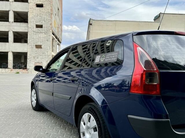 Синий Рено Меган, объемом двигателя 1.5 л и пробегом 240 тыс. км за 4999 $, фото 1 на Automoto.ua