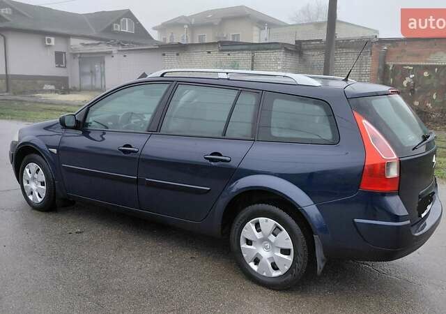 Синий Рено Меган, объемом двигателя 1.5 л и пробегом 244 тыс. км за 4900 $, фото 11 на Automoto.ua