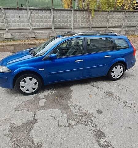 Рено Меган 2008 у Белой Церкве на Automoto.ua Синій Рено Меган, об'ємом двигуна 1.6 л та пробігом 202 тис. км за 6300 $, фото 2 на Automoto.ua