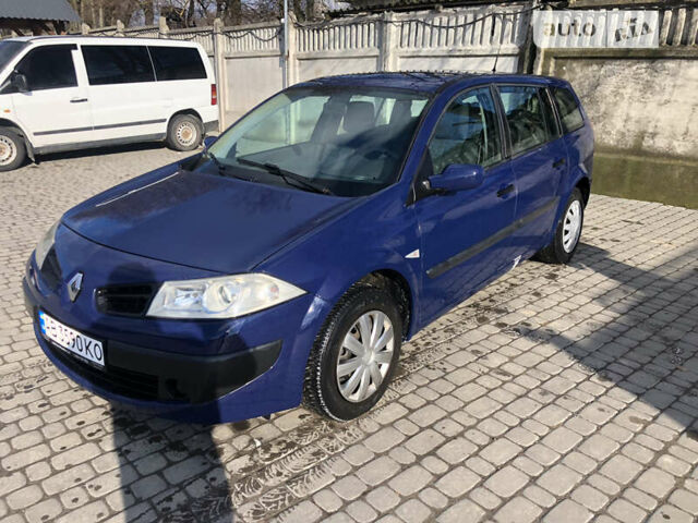 Синий Рено Меган, объемом двигателя 1.5 л и пробегом 275 тыс. км за 4400 $, фото 9 на Automoto.ua