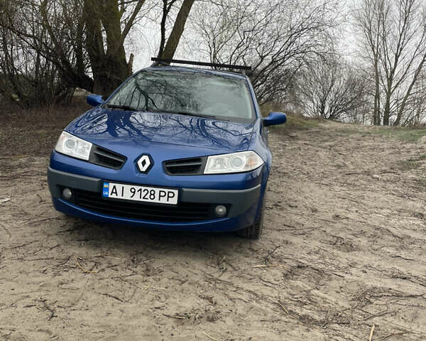 Синий Рено Меган, объемом двигателя 1.6 л и пробегом 208 тыс. км за 6300 $, фото 1 на Automoto.ua
