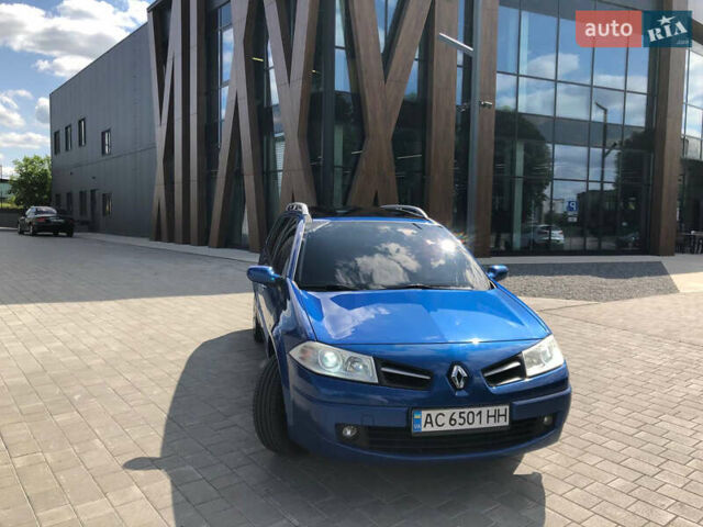 Синий Рено Меган, объемом двигателя 1.6 л и пробегом 260 тыс. км за 6500 $, фото 19 на Automoto.ua