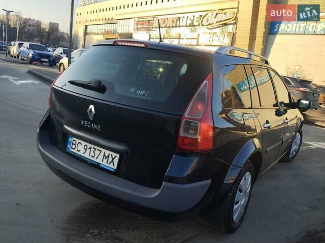 Синий Рено Меган, объемом двигателя 1.6 л и пробегом 263 тыс. км за 4290 $, фото 8 на Automoto.ua