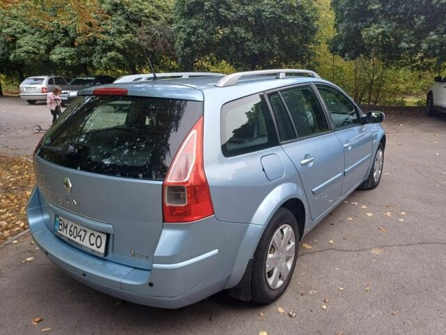 Синий Рено Меган, объемом двигателя 1.6 л и пробегом 195 тыс. км за 4500 $, фото 1 на Automoto.ua