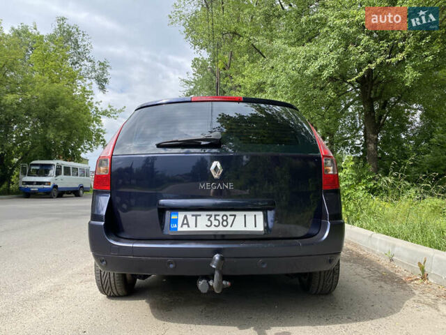 Синий Рено Меган, объемом двигателя 1.6 л и пробегом 274 тыс. км за 6100 $, фото 9 на Automoto.ua