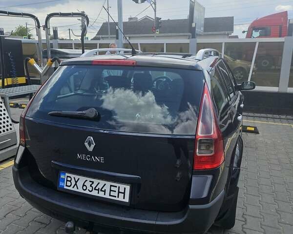 Синий Рено Меган, объемом двигателя 1.87 л и пробегом 384 тыс. км за 6500 $, фото 4 на Automoto.ua