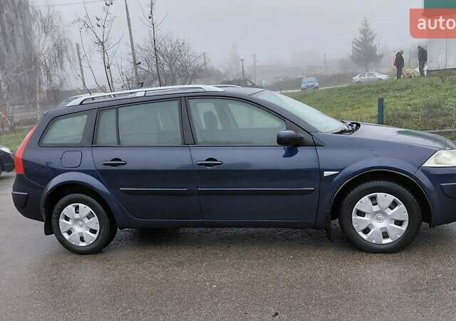 Синий Рено Меган, объемом двигателя 1.5 л и пробегом 244 тыс. км за 4900 $, фото 12 на Automoto.ua