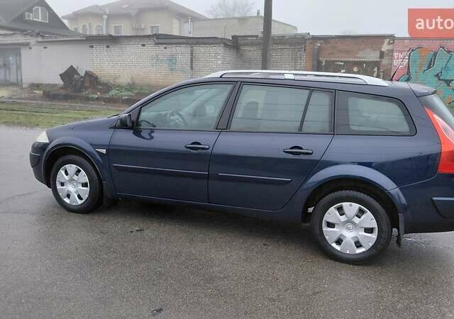 Синий Рено Меган, объемом двигателя 1.5 л и пробегом 244 тыс. км за 4900 $, фото 10 на Automoto.ua