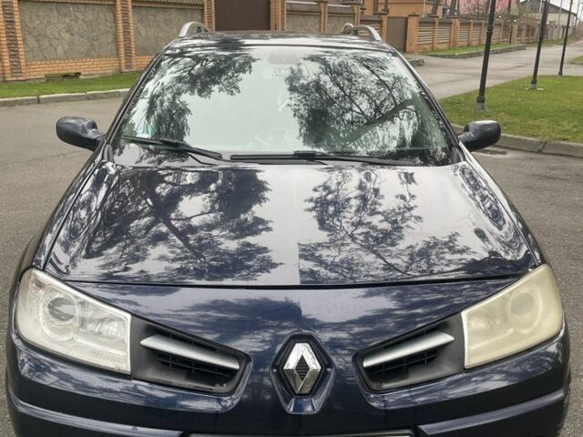 Синий Рено Меган, объемом двигателя 1.5 л и пробегом 235 тыс. км за 5400 $, фото 1 на Automoto.ua