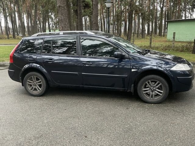 Синий Рено Меган, объемом двигателя 1.5 л и пробегом 235 тыс. км за 5400 $, фото 2 на Automoto.ua