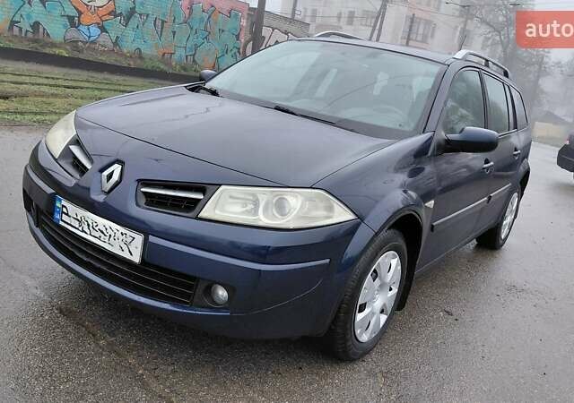 Синий Рено Меган, объемом двигателя 1.5 л и пробегом 244 тыс. км за 4900 $, фото 1 на Automoto.ua