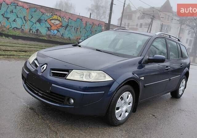 Синий Рено Меган, объемом двигателя 1.5 л и пробегом 244 тыс. км за 4900 $, фото 9 на Automoto.ua