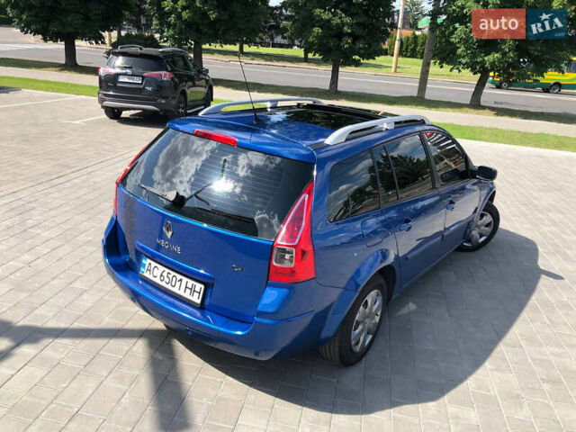 Синий Рено Меган, объемом двигателя 1.6 л и пробегом 260 тыс. км за 6500 $, фото 14 на Automoto.ua