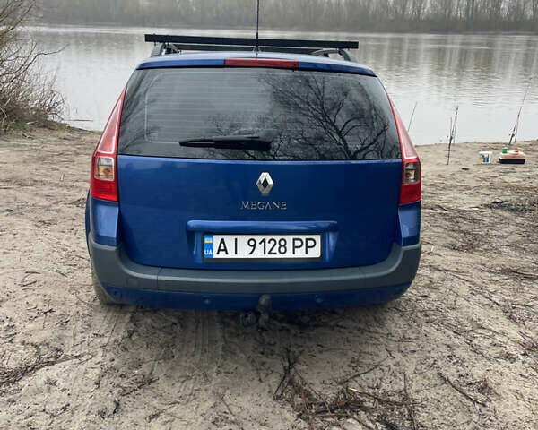 Синий Рено Меган, объемом двигателя 1.6 л и пробегом 208 тыс. км за 6300 $, фото 5 на Automoto.ua