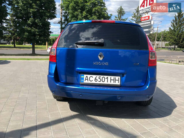 Синий Рено Меган, объемом двигателя 1.6 л и пробегом 260 тыс. км за 6500 $, фото 11 на Automoto.ua