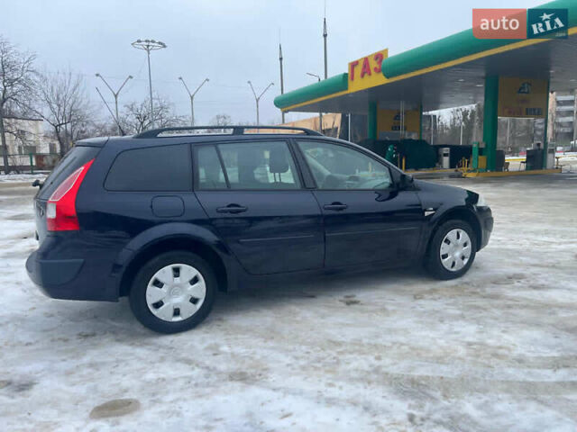 Синий Рено Меган, объемом двигателя 1.6 л и пробегом 182 тыс. км за 5600 $, фото 6 на Automoto.ua