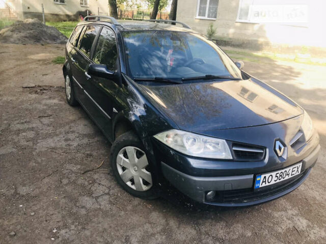 Рено Меган 2008 в Мукачеве на Automoto.ua Синий Рено Меган, объемом двигателя 1.46 л и пробегом 240 тыс. км за 5000 $, фото 3 на Automoto.ua