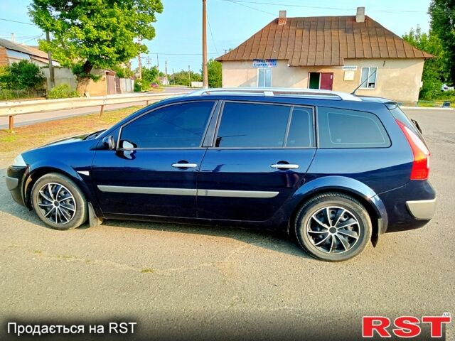 Синий Рено Меган, объемом двигателя 1.9 л и пробегом 311 тыс. км за 5000 $, фото 2 на Automoto.ua