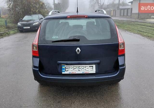 Синий Рено Меган, объемом двигателя 1.5 л и пробегом 244 тыс. км за 4900 $, фото 5 на Automoto.ua