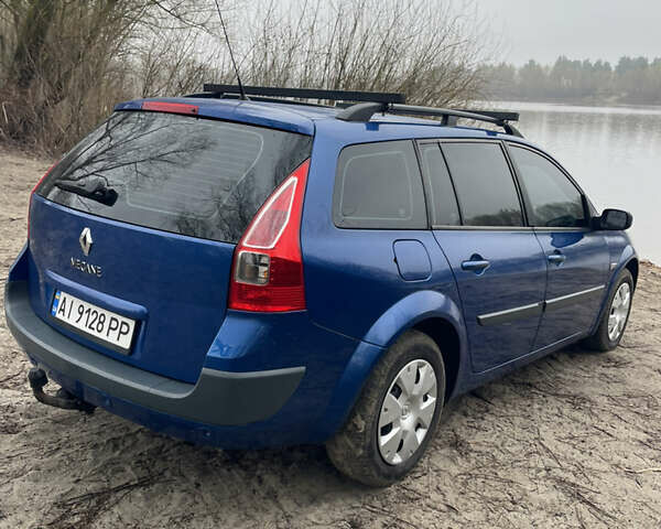 Синий Рено Меган, объемом двигателя 1.6 л и пробегом 208 тыс. км за 6300 $, фото 4 на Automoto.ua