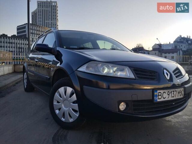 Синий Рено Меган, объемом двигателя 1.6 л и пробегом 263 тыс. км за 4290 $, фото 6 на Automoto.ua