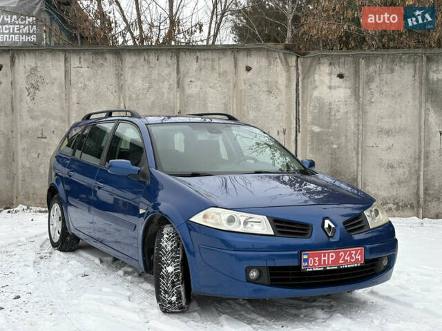 Синій Рено Меган, об'ємом двигуна 1.6 л та пробігом 215 тис. км за 5700 $, фото 7 на Automoto.ua