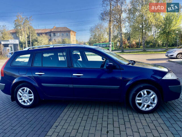 Синий Рено Меган, объемом двигателя 1.5 л и пробегом 280 тыс. км за 5850 $, фото 7 на Automoto.ua