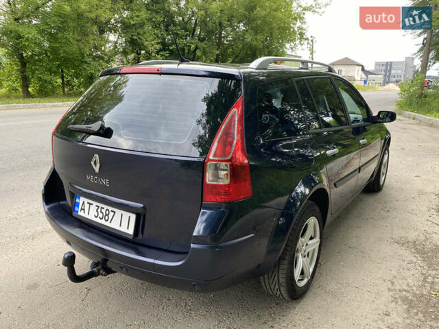 Синий Рено Меган, объемом двигателя 1.6 л и пробегом 274 тыс. км за 6100 $, фото 6 на Automoto.ua