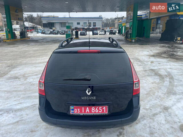 Синий Рено Меган, объемом двигателя 1.6 л и пробегом 182 тыс. км за 5600 $, фото 14 на Automoto.ua