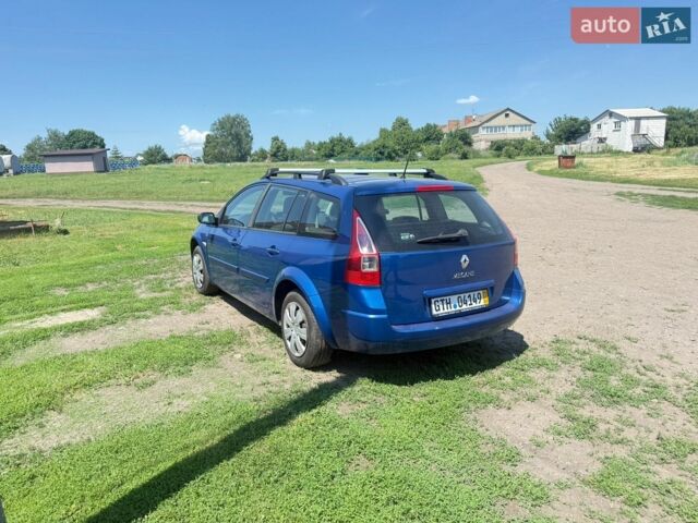 Синій Рено Меган, об'ємом двигуна 1.6 л та пробігом 155 тис. км за 6000 $, фото 4 на Automoto.ua
