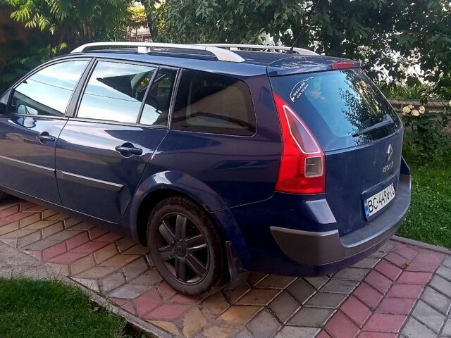 Синий Рено Меган, объемом двигателя 1.5 л и пробегом 320 тыс. км за 4200 $, фото 3 на Automoto.ua
