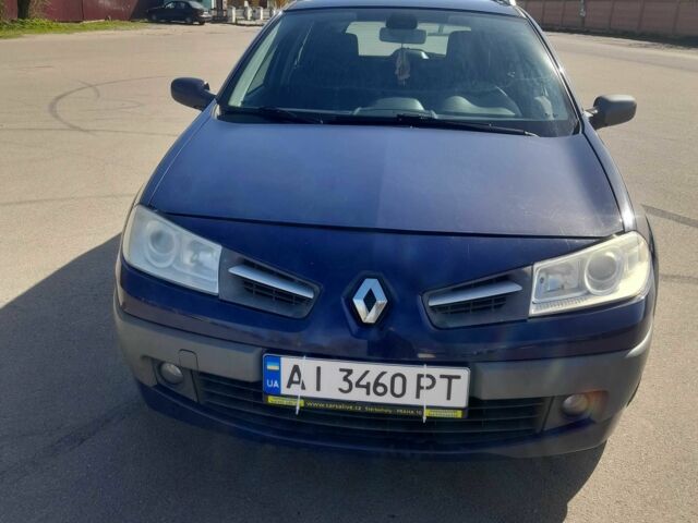 Синий Рено Меган, объемом двигателя 1.4 л и пробегом 250 тыс. км за 3900 $, фото 6 на Automoto.ua