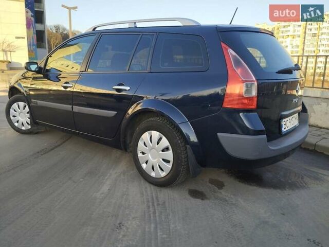 Синий Рено Меган, объемом двигателя 1.6 л и пробегом 263 тыс. км за 4290 $, фото 10 на Automoto.ua