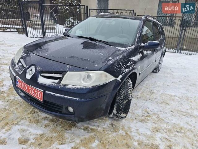 Синий Рено Меган, объемом двигателя 1.6 л и пробегом 189 тыс. км за 5650 $, фото 6 на Automoto.ua