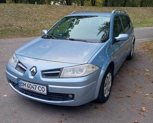 Синий Рено Меган, объемом двигателя 1.6 л и пробегом 195 тыс. км за 4300 $, фото 6 на Automoto.ua
