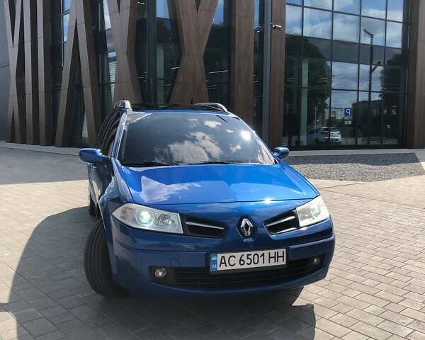 Синий Рено Меган, объемом двигателя 1.6 л и пробегом 260 тыс. км за 6500 $, фото 20 на Automoto.ua