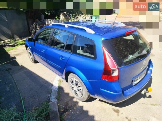 Синій Рено Меган, об'ємом двигуна 1.6 л та пробігом 250 тис. км за 6000 $, фото 3 на Automoto.ua